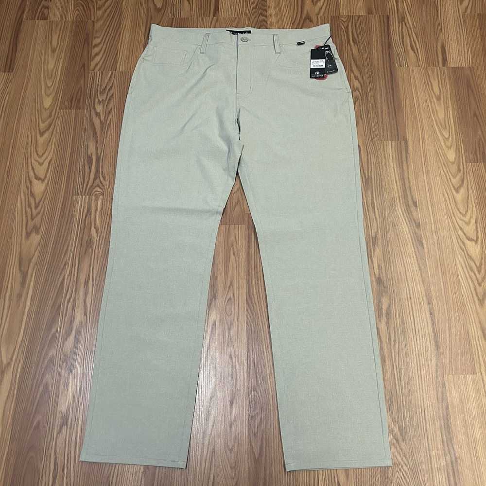 NEW Travis Mathew Beckladdium Golf Performance Pants Men's Sz 38x32 Stretch NWT